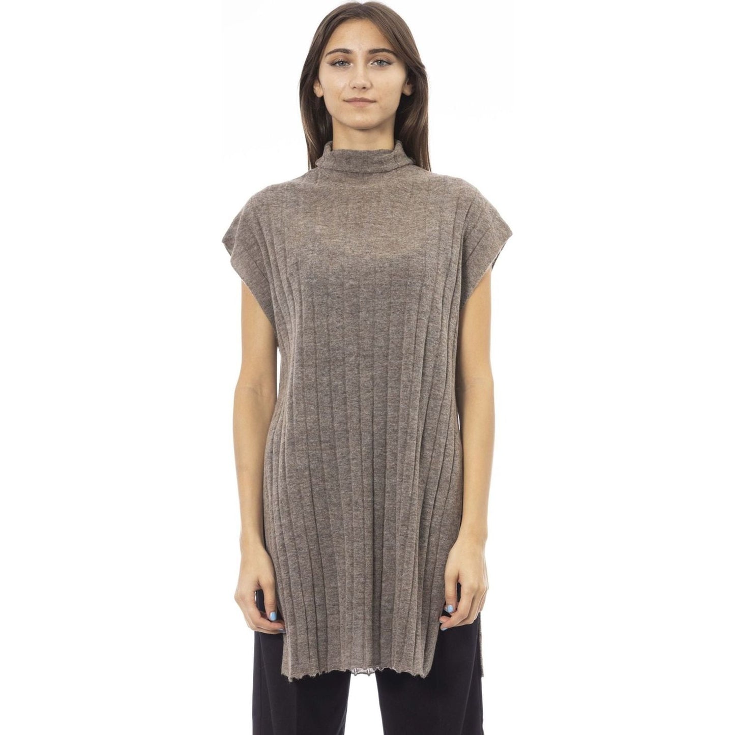 Alpha Studio Sweaters Sweaters Alpha Studio Dim Gray
