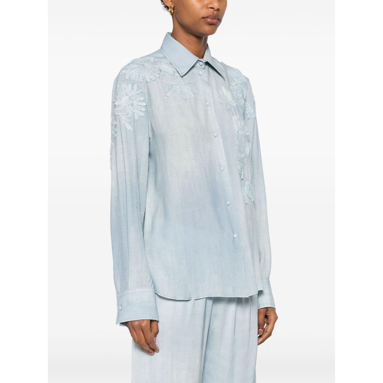 Ermanno Scervino Shirts Clear Blue