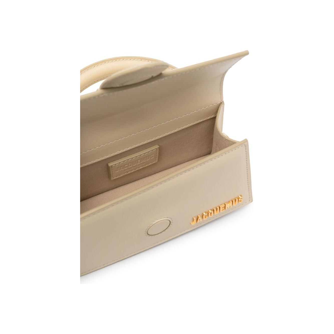 JACQUEMUS Le Bambino Shoulder Bag Ivory