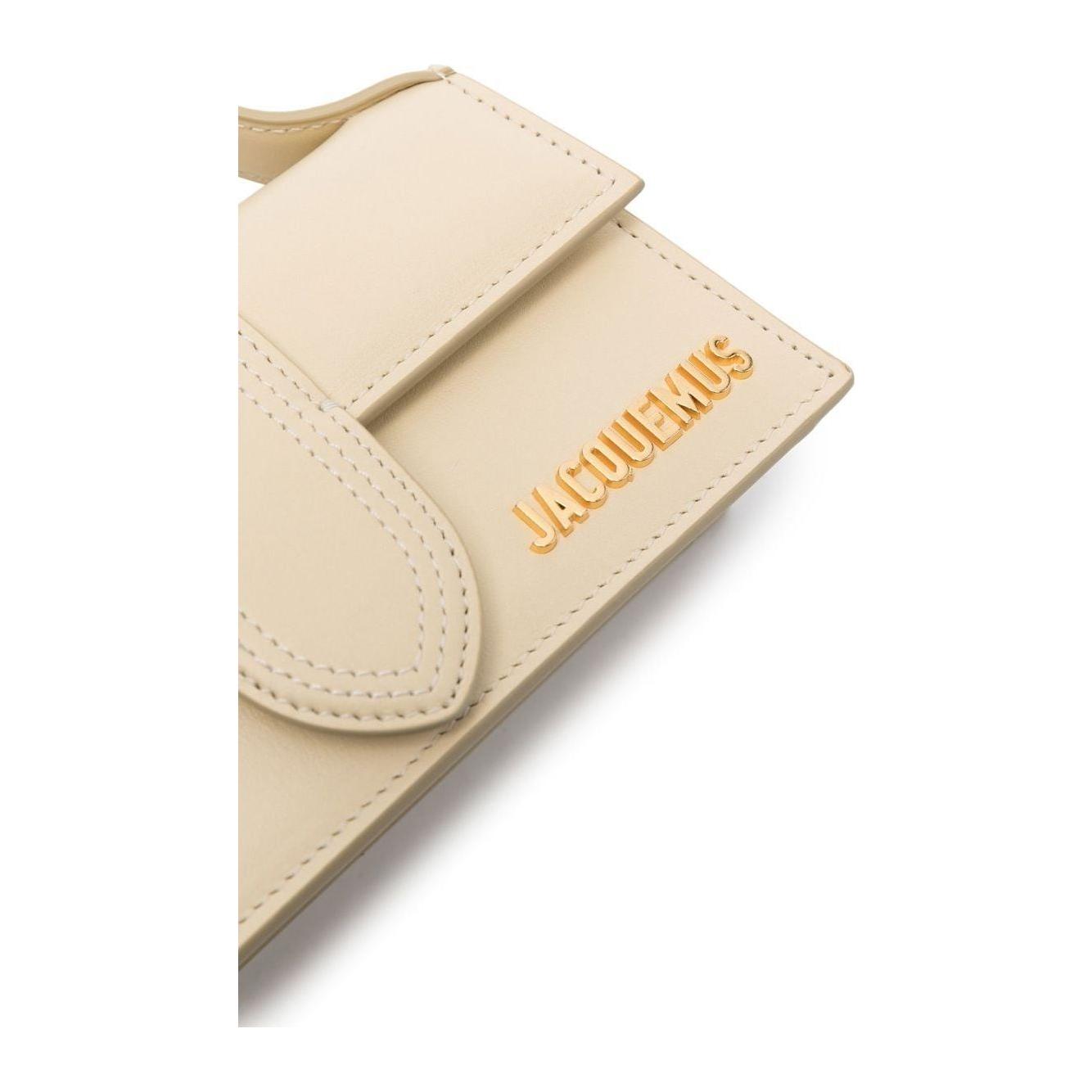 JACQUEMUS Le Bambino Shoulder Bag Ivory