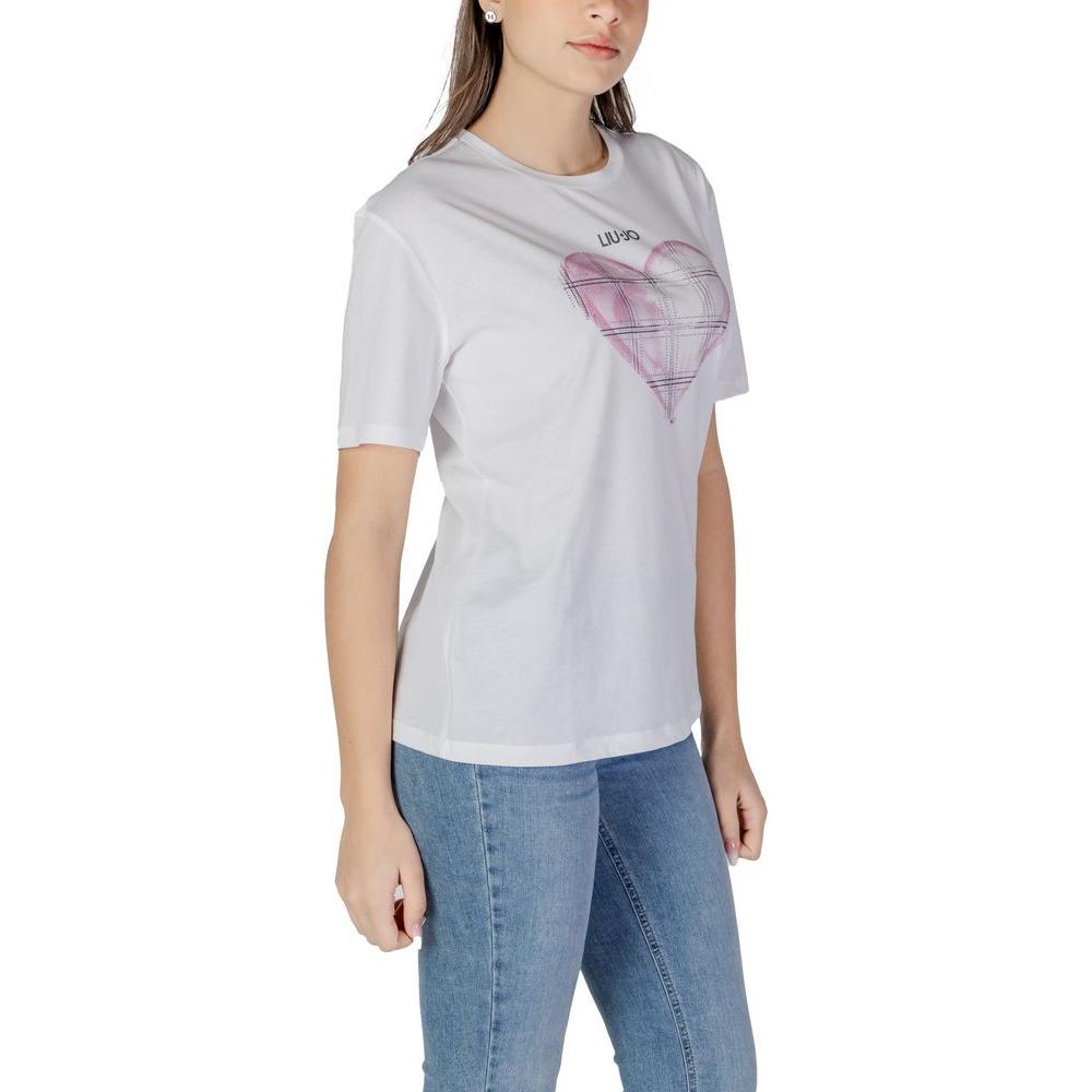 Liu Jo White Cotton Tops & T-Shirt