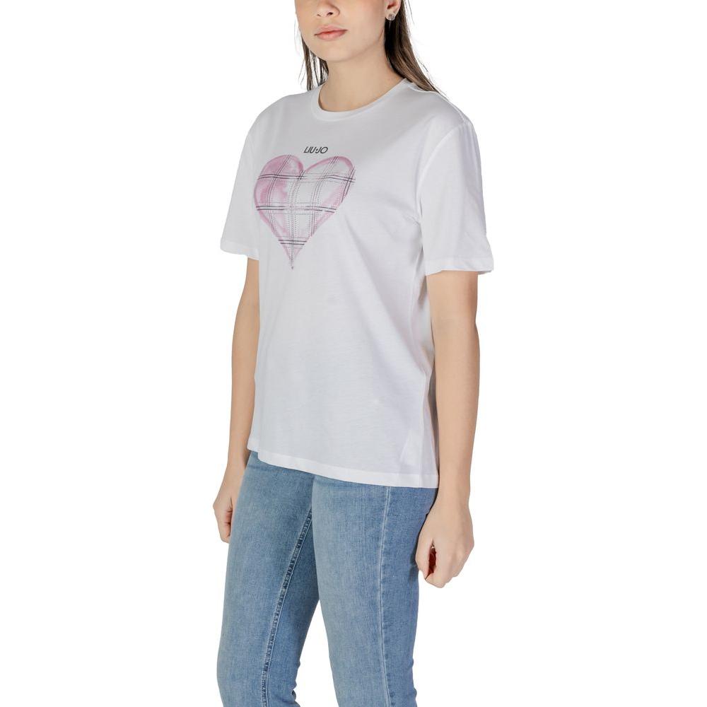 Liu Jo White Cotton Tops & T-Shirt