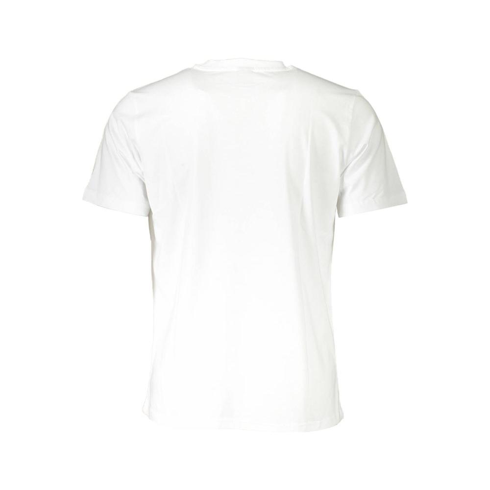 North Sails White Cotton Men T-Shirt