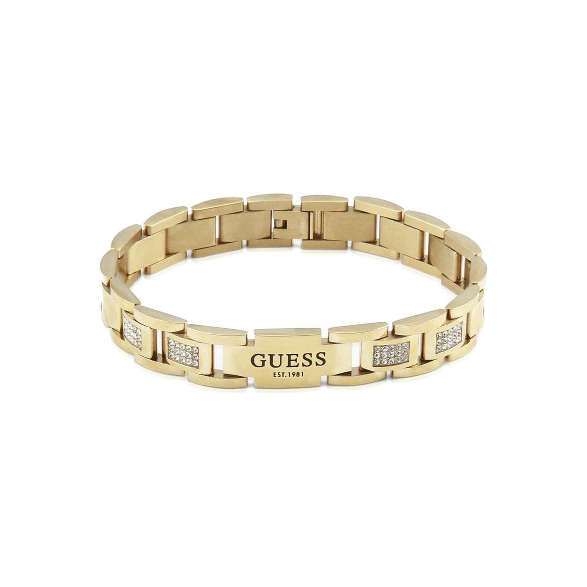 GUESS JEWELS JEWELRY Mod. JUMB01342JWYGT-U DESIGNER FASHION JEWELLERY GUESS JEWELS Tan