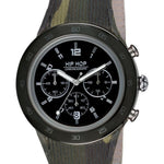 HIP HOP Mod. METAL WATCHES HIP HOP NEW COLLECTION Black