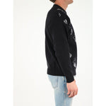 Off-White c/o Virgil Abloh All-Over Logo Crewneck Men's Sweater MAN KNITWEAR OFF-WHITE Black