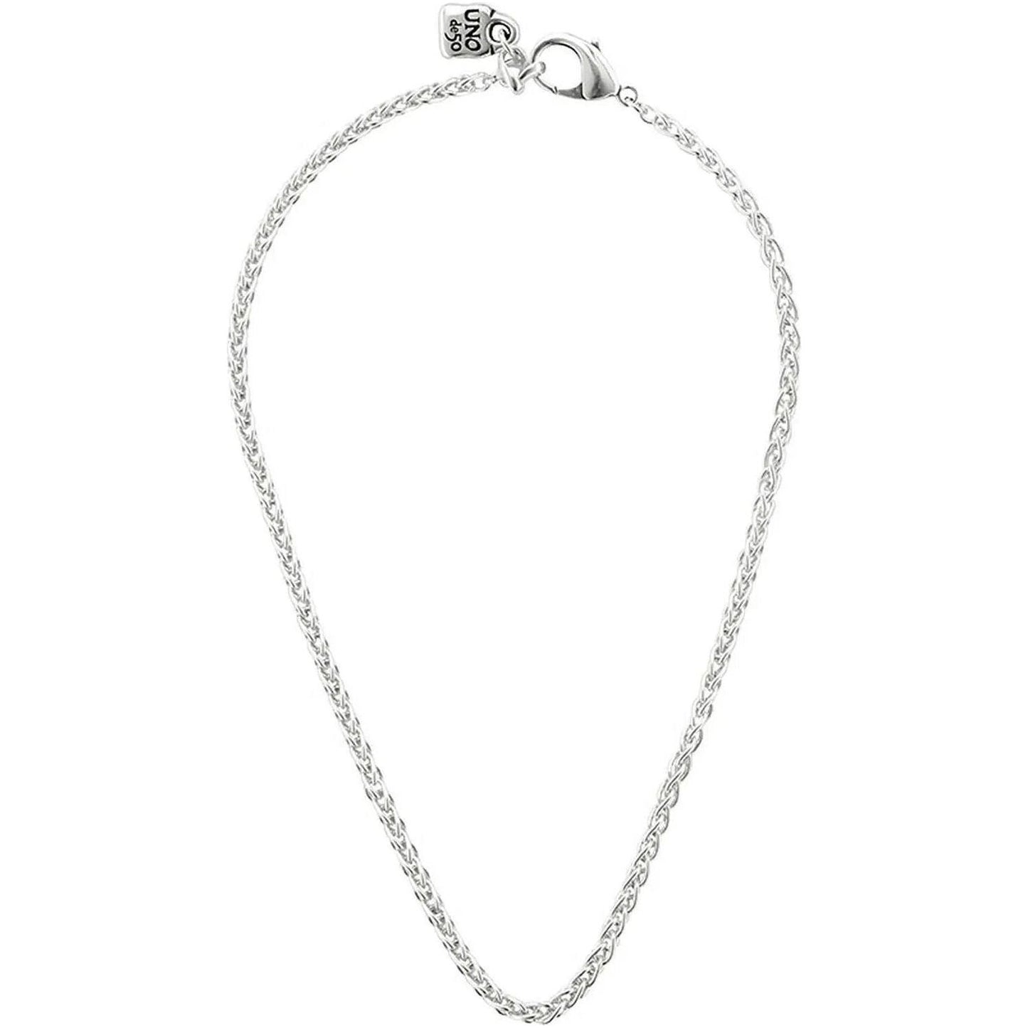 COLLANE UNO DE 50 MOD. UD_COL1426MTL0000U DESIGNER FASHION JEWELLERY UNOde50 Light Gray