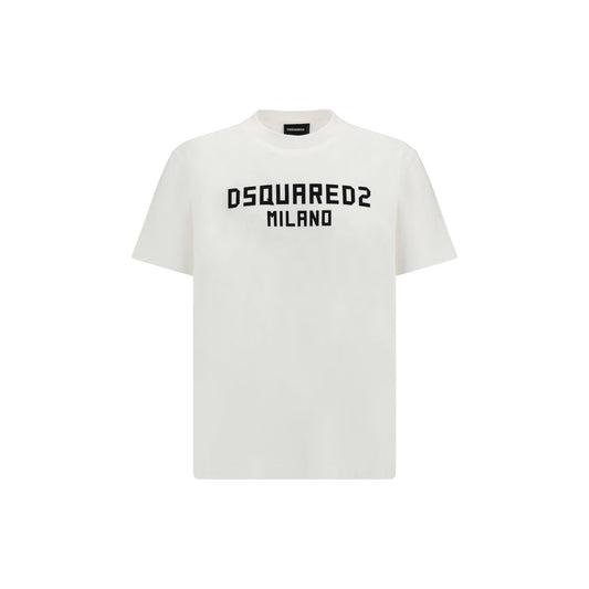 Dsquared² White Cotton T-Shirt1728,72470364320,Clothing,Dsquared²,L,M,Men,New with tags,S,T-Shirts - Clothing,T-Shirts - T-Shirts - Clothing,White,XL
