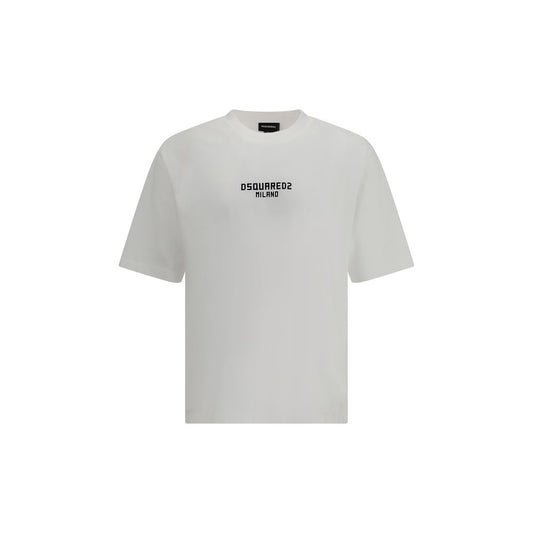 Dsquared² White Cotton Sportswear1728,72470364320,Clothing,Dsquared²,L,M,Men,New with tags,Sportswear - Clothing,T-Shirts - Clothing,T-Shirts - Sportswear - Clothing,White,XL,XXL