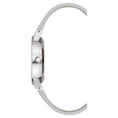 Juicy Couture Silver Plastic Dress Watch