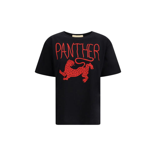 Valentino Black Cotton T-Shirt1728,72470364320,Black,Clothing,M,New with tags,S,T-Shirts - Clothing,Valentino,Women,XS