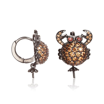 Lancaster Bicolor Silver Earrings1.2MM,1728,67434610848,Accessories,Bicolor,Earrings - Jewellery - Accessories,Jewellery - Accessories,Lancaster,New with tags,Women