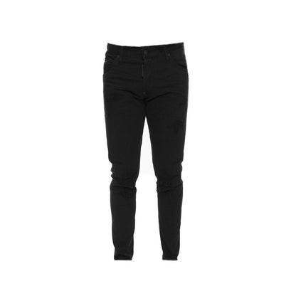Dsquared² Black Cotton Skinny Jeans 1728,75611013280,Black,Clothing,Dsquared²,IT54 | XL,Jeans Denim - Clothing,Men,New with tags,Skinny Jeans - Jeans Denim - Clothing