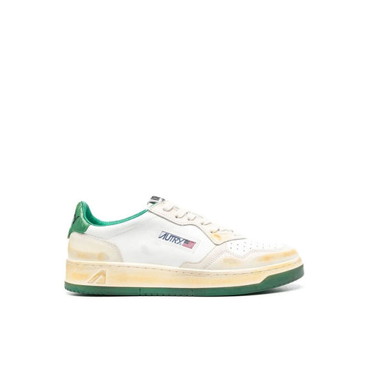 Autry White Leather Low Top Sneakers1728,75611013280,Autry,EU35/US5,EU36/US6,EU41/US11,Low Tops - Sneakers - Shoes,New with tags,Shoes,Sneakers - Shoes,White,Women