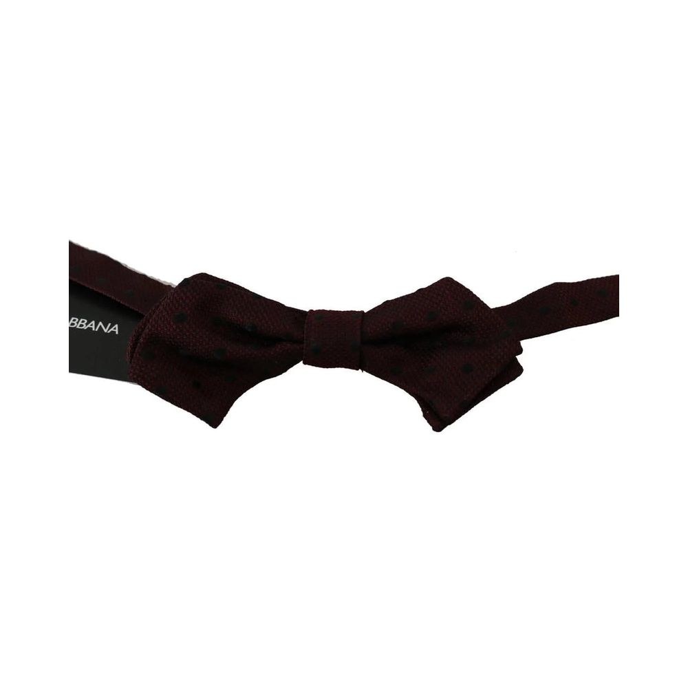 Dolce & Gabbana Purple Silk Tie