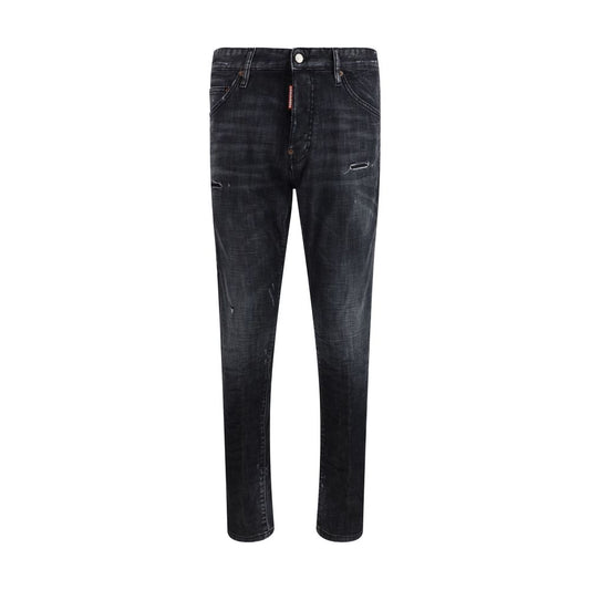 Dsquared² Black Cotton Jeans Denim1728,72470364320,Black,Clothing,Dsquared²,IT46 | S,Jeans Denim - Clothing,Men,New with tags