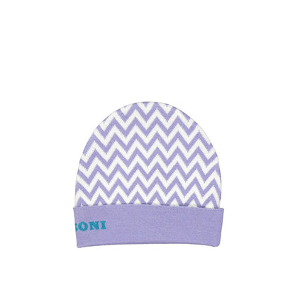 Missoni Purple Wool Beanie 1728,75611013280,Accessories,Beanie - Hats - Accessories,Hats - Accessories,Missoni,New with tags,Purple,UNI,Women