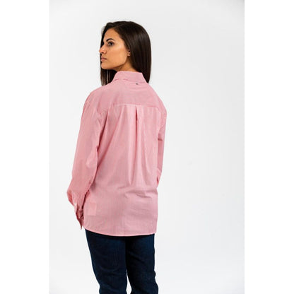 Gas Red Cotton Shirt