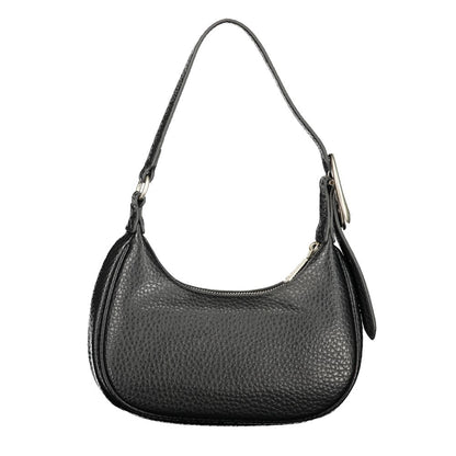 Mario Valentino Black Polyurethane Women's Bag