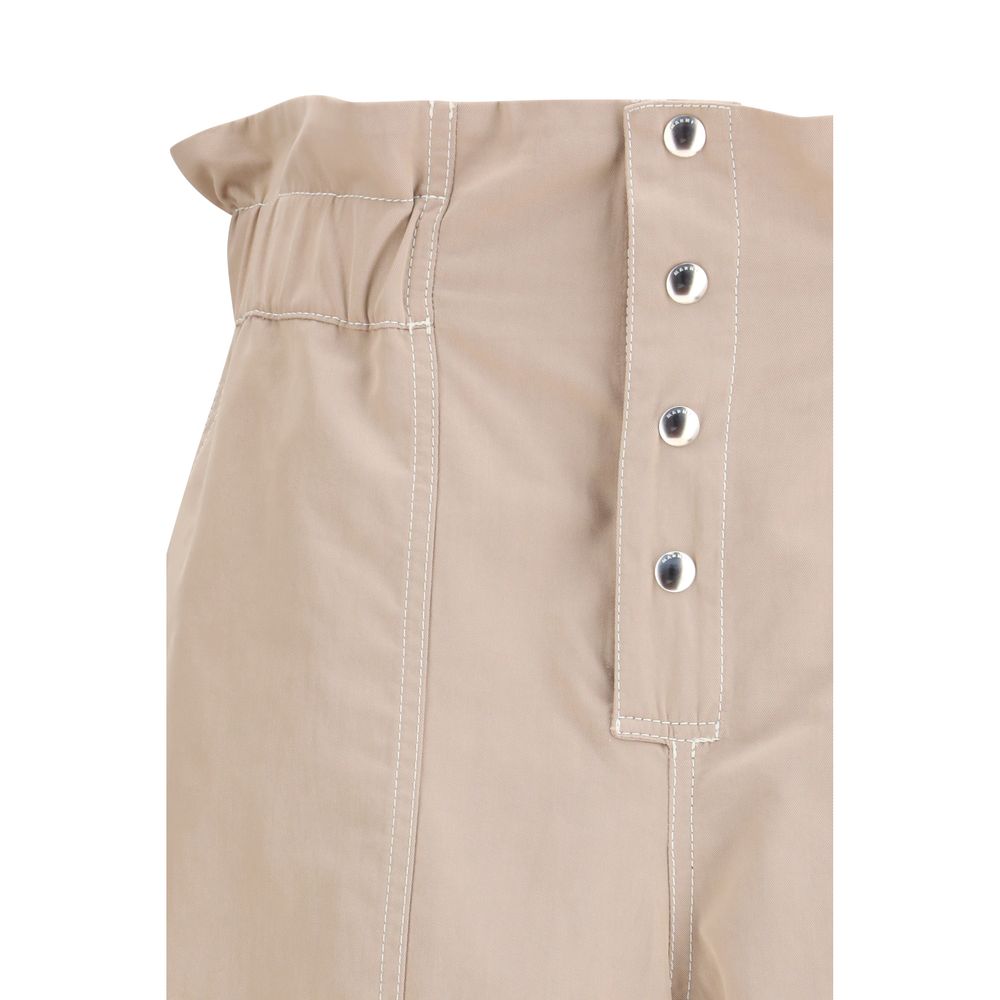 Marni Beige Cotton Casual Pants1728,72470364320,Beige,Casual Pants - Pants - Clothing,Clothing,IT40 | M,IT42 | L,Marni,New with tags,Pants - Clothing,Women