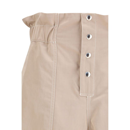 Marni Beige Cotton Casual Pants1728,72470364320,Beige,Casual Pants - Pants - Clothing,Clothing,IT40 | M,IT42 | L,Marni,New with tags,Pants - Clothing,Women