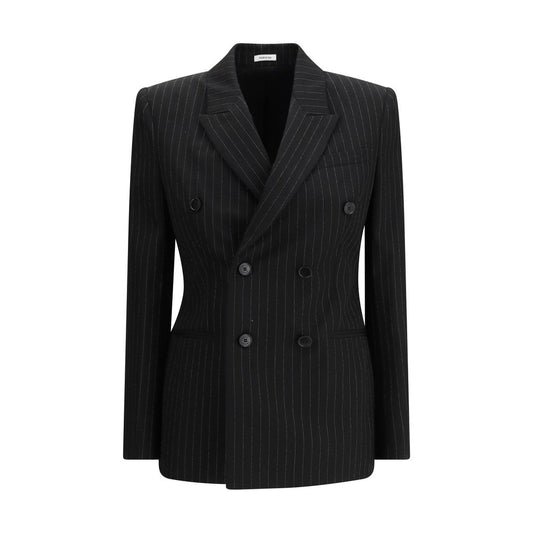 Alexander McQueen Black Wool Blazer 1728,72470364320,Alexander McQueen,Black,Blazers - Suits & Blazers - Clothing,Clothing,IT40 | M,IT42 | L,New with tags,Suits & Blazers - Clothing,Women