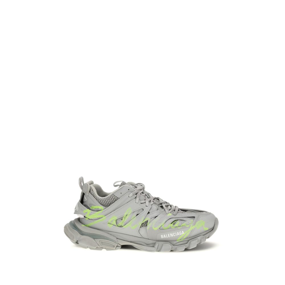 Balenciaga Gray Polyester Athletic Sneakers 1728,72470364320,Athletic - Sneakers - Shoes,Balenciaga,EU39/US6,EU40/US7,EU41/US8,EU42/US9,EU43/US10,EU44/US11,EU45/US12,Gray,Men,New with tags,Shoes,Sneakers - Shoes