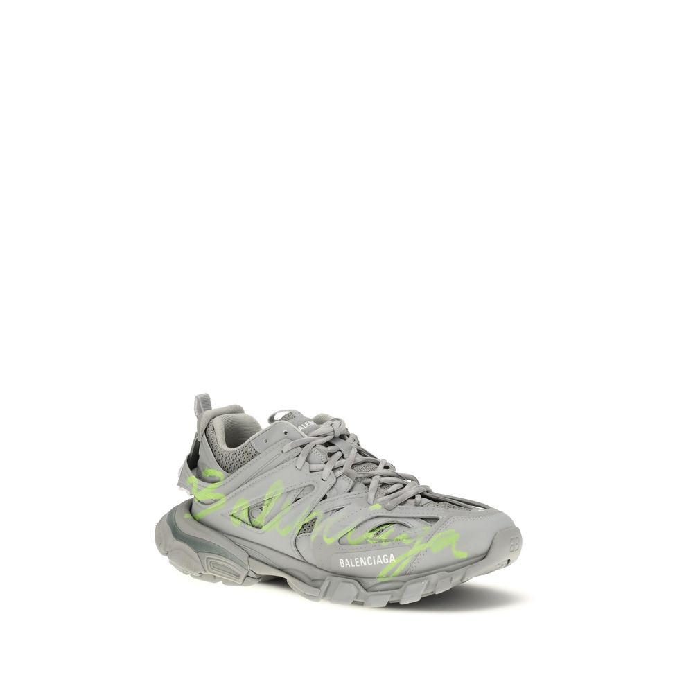 Balenciaga Gray Polyester Athletic Sneakers 1728,72470364320,Athletic - Sneakers - Shoes,Balenciaga,EU39/US6,EU40/US7,EU41/US8,EU42/US9,EU43/US10,EU44/US11,EU45/US12,Gray,Men,New with tags,Shoes,Sneakers - Shoes