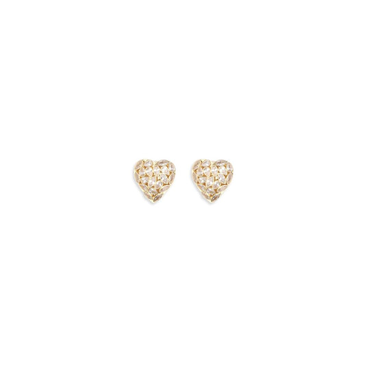 Self-Portrait Gold Brass Earrings