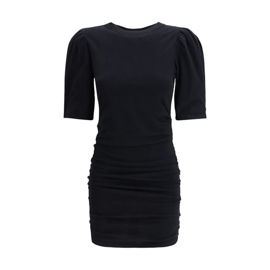 Isabel Marant Black Cotton Casual Dress1728,72470364320,Black,Casual - Dresses - Clothing,Clothing,Dresses - Clothing,Isabel Marant,L,M,New with tags,S,Short - Dresses - Clothing,Shortsleeve - Dresses - Clothing,Women