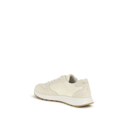 Prada Beige Nylon Low Top Sneakers1728,72470364320,Beige,EU43/US10,EU44/US11,Low Tops - Sneakers - Shoes,Men,New with tags,Prada,Shoes,Sneakers - Shoes