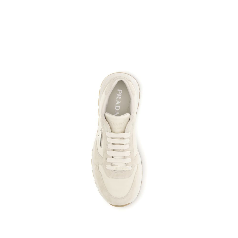 Prada Beige Nylon Low Top Sneakers1728,72470364320,Beige,EU43/US10,EU44/US11,Low Tops - Sneakers - Shoes,Men,New with tags,Prada,Shoes,Sneakers - Shoes