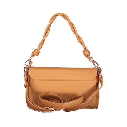 Mario Valentino Brown Polyurethane Women's Bag