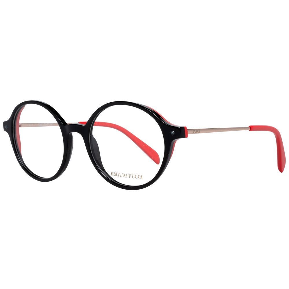 Emilio Pucci Black Plastic Glasses (Frames) 1728,67434610848,Accessories,Black,Emilio Pucci,Glasses (Frames) - Glasses and Sunglasses - Accessories,Glasses and Sunglasses - Accessories,New with tags,Women
