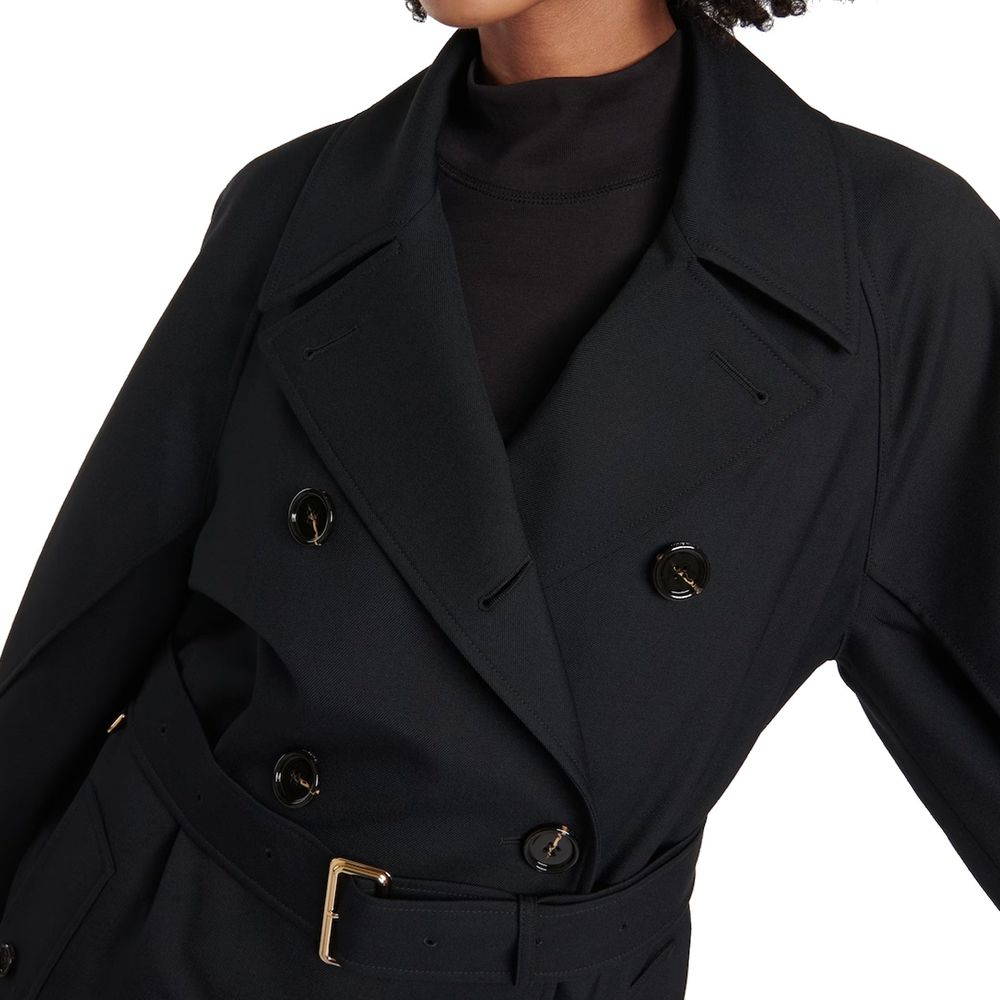 Burberry Black Polyester Coat 1728,40,75611013280,Black,Burberry,Clothing,Coats - Jackets & Coats - Clothing,Jackets & Coats - Clothing,New with tags,Women