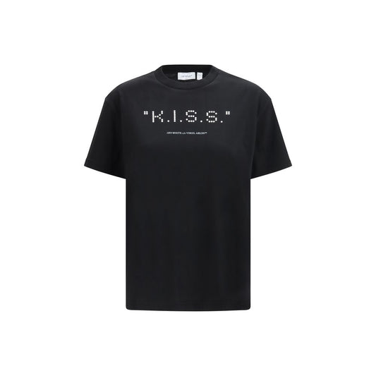 Off-White Black Cotton Sportswear1728,72470364320,Black,Clothing,L,M,New with tags,Off-White,S,Sportswear - Clothing,T-Shirts - Clothing,T-Shirts - Sportswear - Clothing,Women,XS