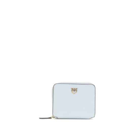 PINKO Blue Calf Leather Bos Taurus Wallet 1728,72470364320,Accessories,Blue,New with tags,PINKO,Wallets - Accessories,Wallets - Wallets - Accessories,Women