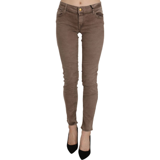 CYCLE Chic Brown Slim Fit Skinny Jeans CYCLE Dim Gray