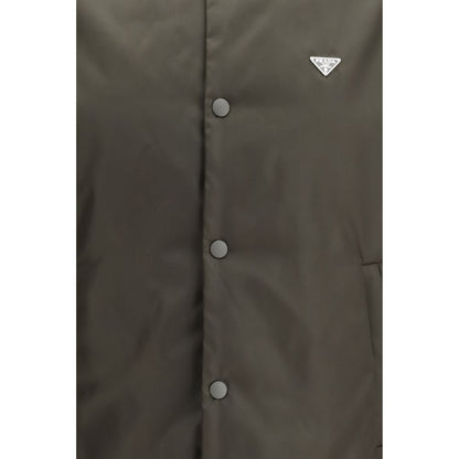 Prada Bicolor Nylon Bomber