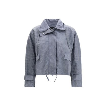 PINKO Blue Polyester Shell Jacket1728,72470364320,Blue,Clothing,Jackets & Coats - Clothing,L,M,New with tags,PINKO,S,Shell Jackets - Jackets & Coats - Clothing,Women,XS