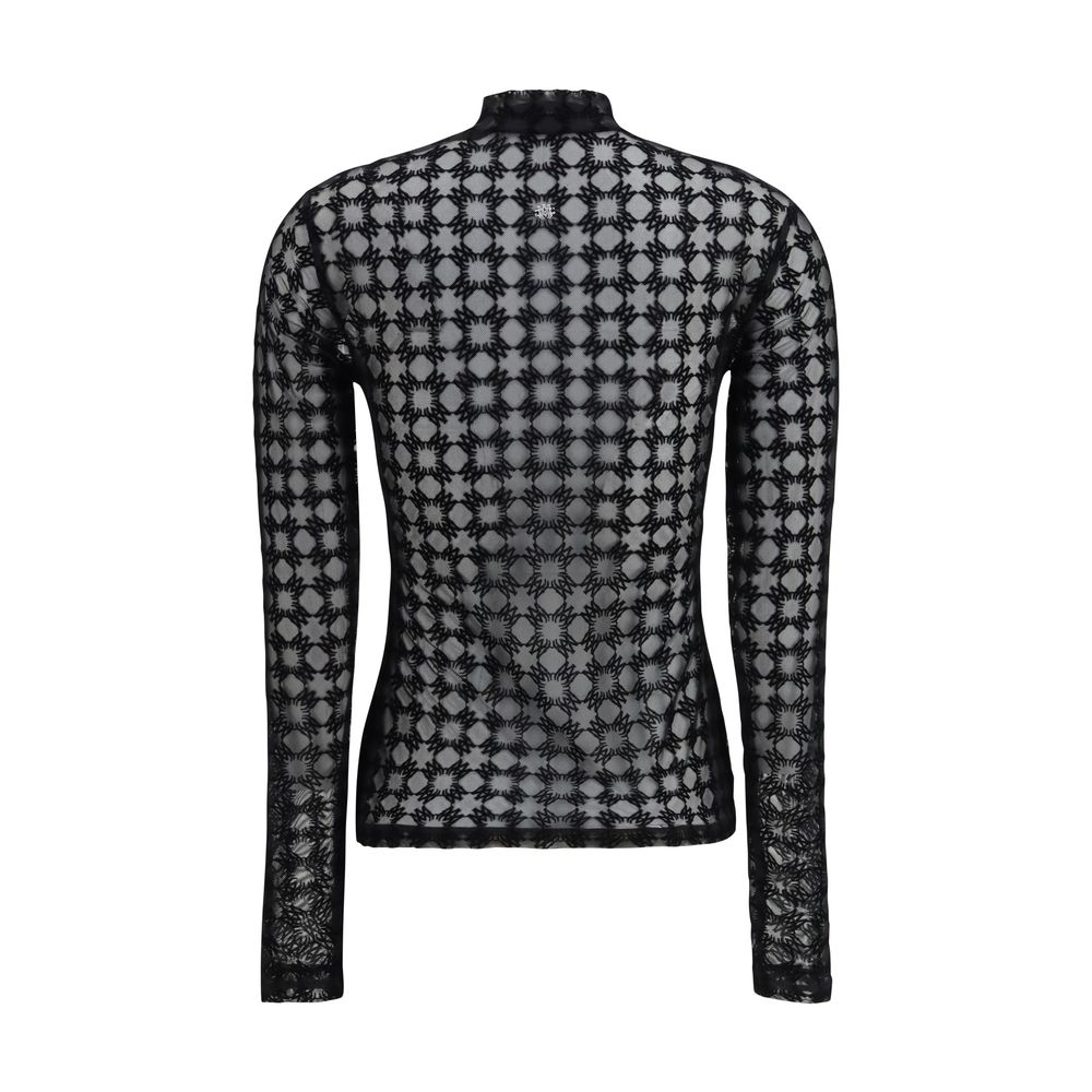 Amiri Black Polyester Top 1728,72470364320,Amiri,Black,Clothing,IT38 | S,IT40 | M,IT42 | L,New with tags,Sportswear - Clothing,Tops - Sportswear - Clothing,Women