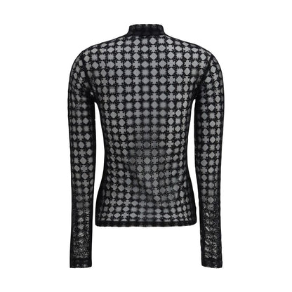 Amiri Black Polyester Top 1728,72470364320,Amiri,Black,Clothing,IT38 | S,IT40 | M,IT42 | L,New with tags,Sportswear - Clothing,Tops - Sportswear - Clothing,Women