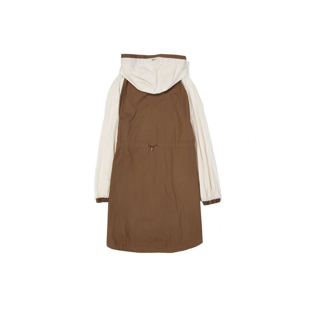 Herno Brown Polyester Coat 1728,44,75611013280,Brown,Clothing,Coats - Jackets & Coats - Clothing,Herno,Jackets & Coats - Clothing,New with tags,Women