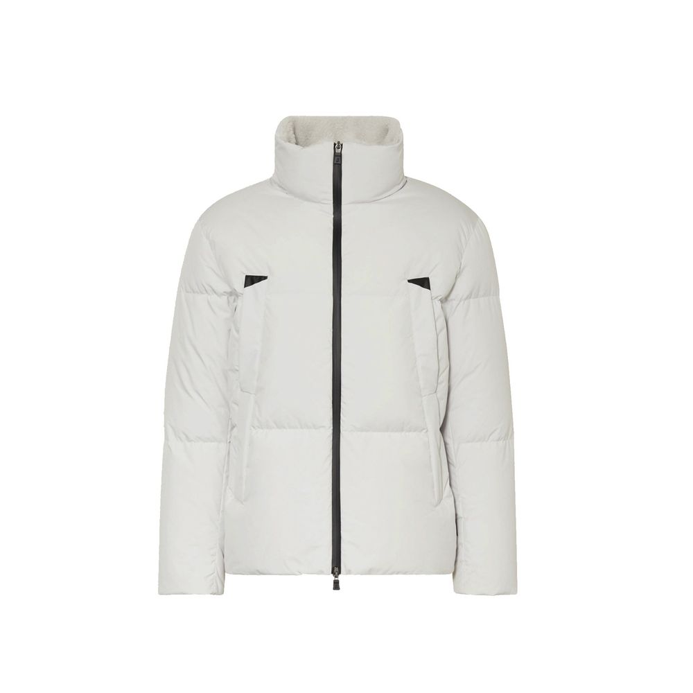 Herno Gray Polyester Coat