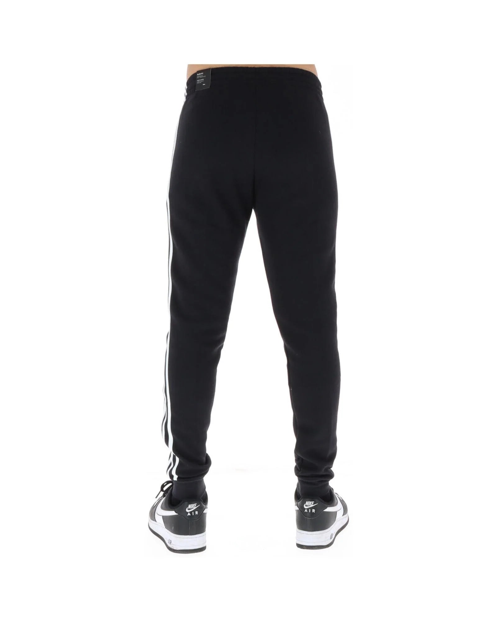 Adidas Black Cotton Athletic Pants