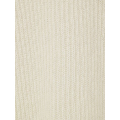 Gran Sasso White Wool Polo Shirt