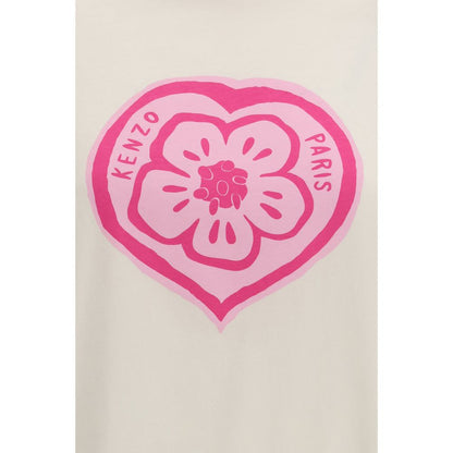 Kenzo White Cotton T-Shirt 1728,72470364320,Clothing,Kenzo,L,M,New with tags,S,T-Shirts - Clothing,T-Shirts - T-Shirts - Clothing,White,Women,XS