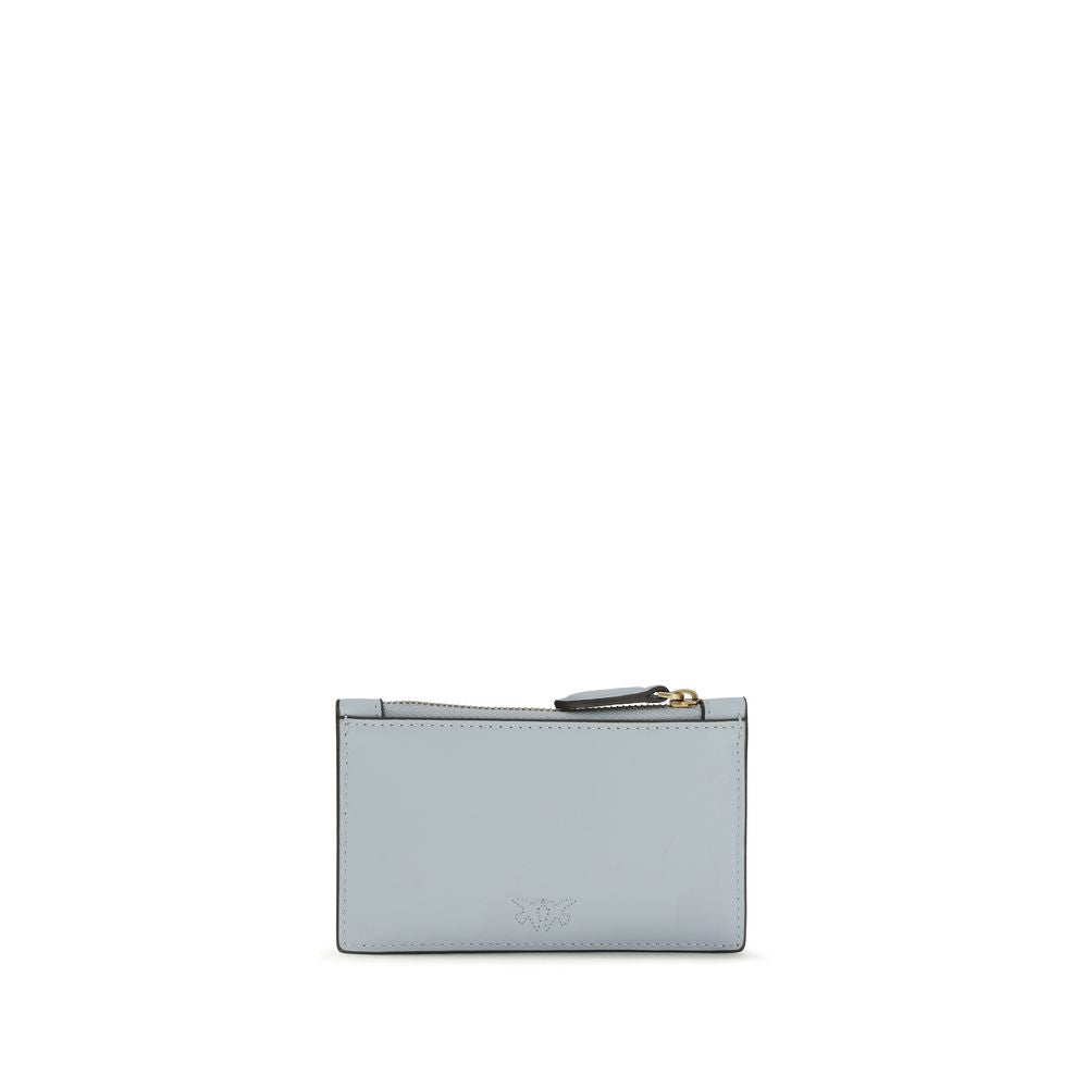 PINKO Blue Calf Leather Bos Taurus Wallet 1728,72470364320,Accessories,Blue,New with tags,PINKO,Wallets - Accessories,Wallets - Wallets - Accessories,Women