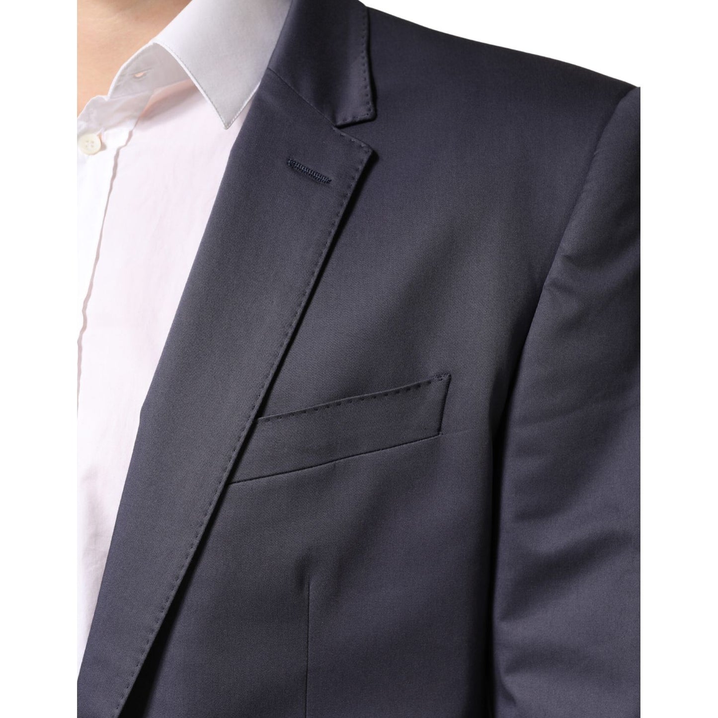Dolce & Gabbana Blue Single Breasted MARTINI 2 Piece Suit