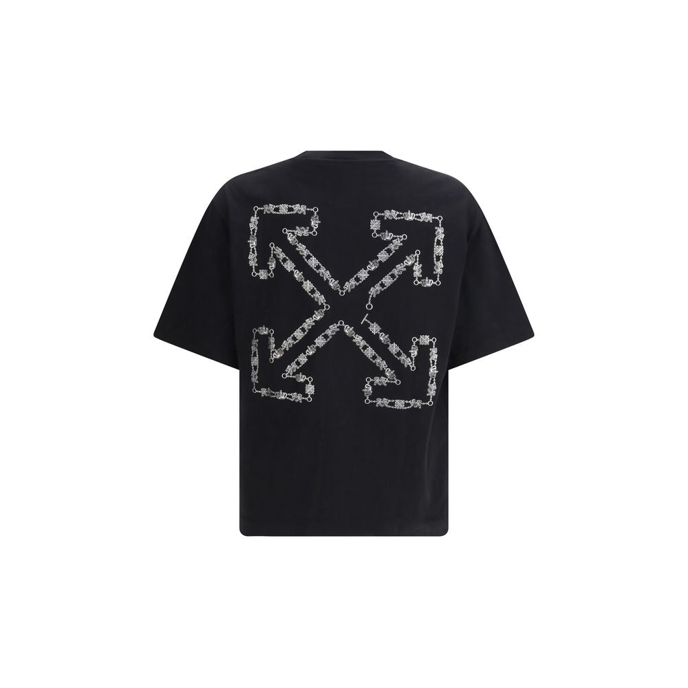 Off-White Black Cotton Sportswear1728,72470364320,Black,Clothing,L,M,Men,New with tags,Off-White,S,Sportswear - Clothing,T-Shirts - Clothing,T-Shirts - Sportswear - Clothing,XL,XXL